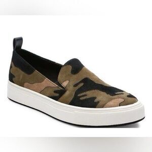 Sanctuary Womens 6.5 Sneakers Dashing Camouflage Shoes Camo Black Avocado Acorn